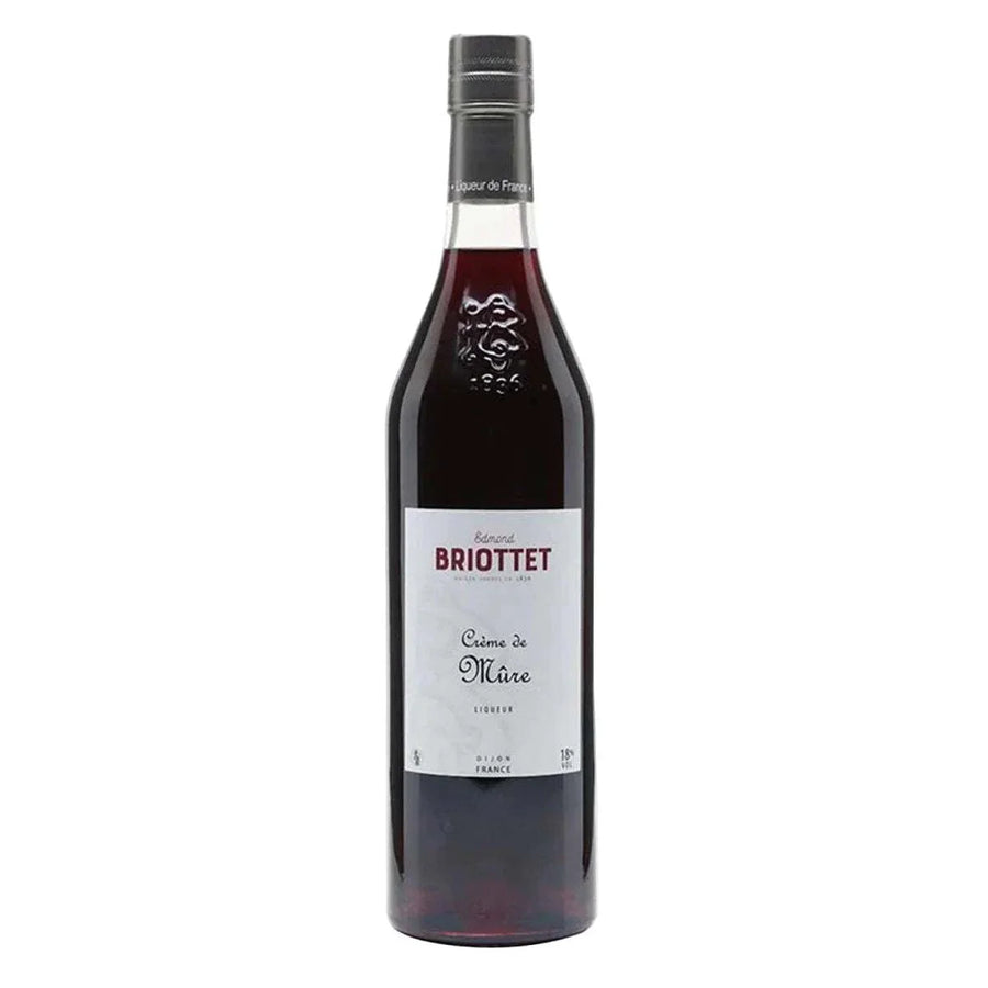 Edmond Briottet Creme De Mure 700ml French blackberry liqueur with rich, silky sweetness and bold fruit flavor