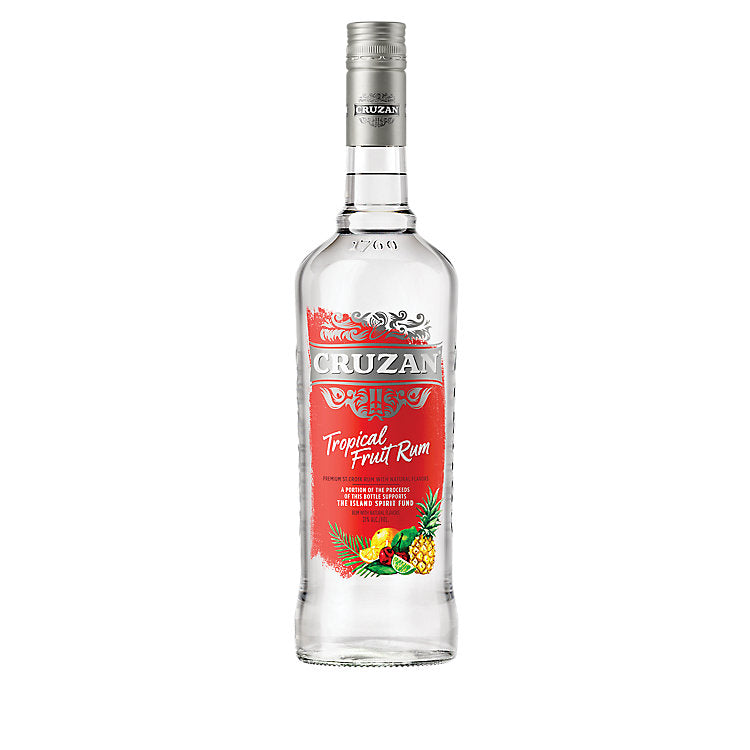 cruzan tropical fruit flavored rum 42 750 ML