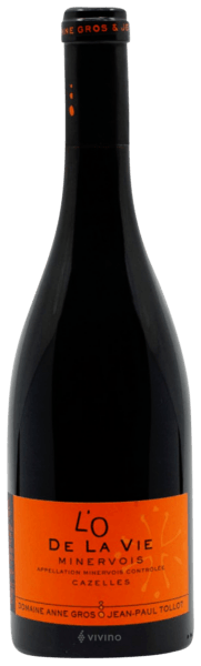 Bottle of Domaine Anne Gros & Jean-Paul Tollot L'O de la Vie Cazelles 2022 French red wine 750ml