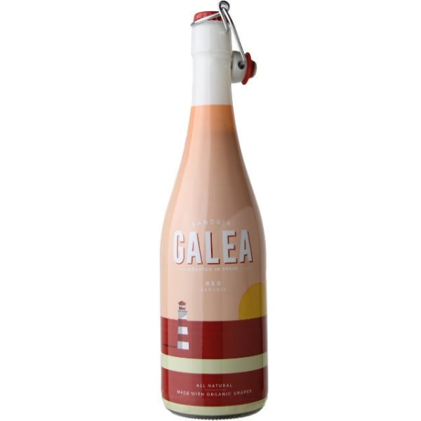 Galea Organic Red Sangria Valencia Spain Refreshing Red Wine 750 ML