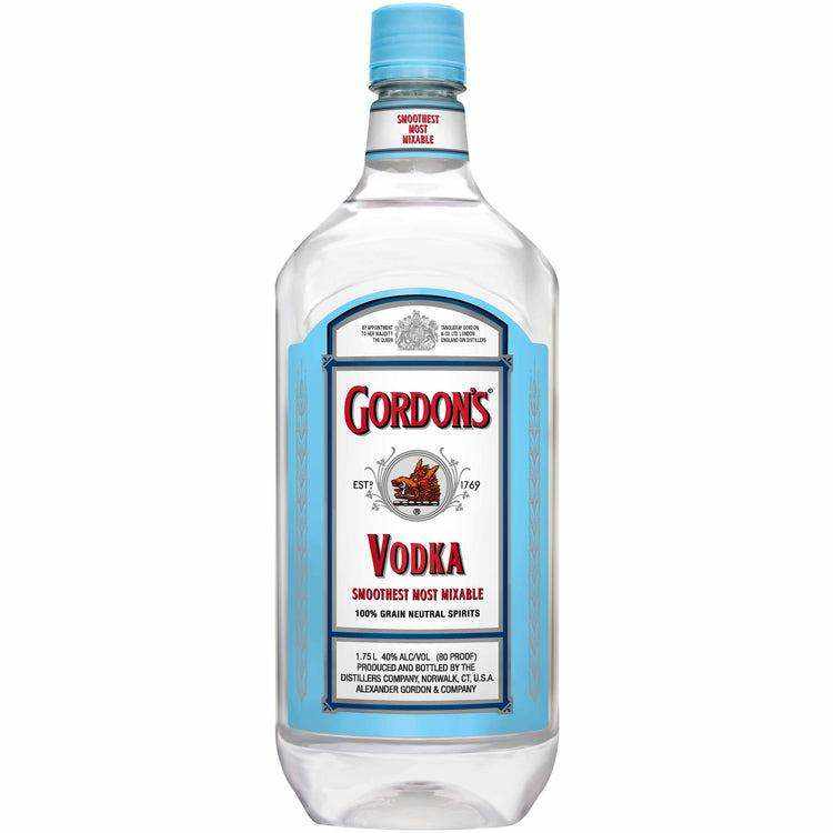 Gordon's Vodka 1.75 L bottle, 80 proof specialty spirit.