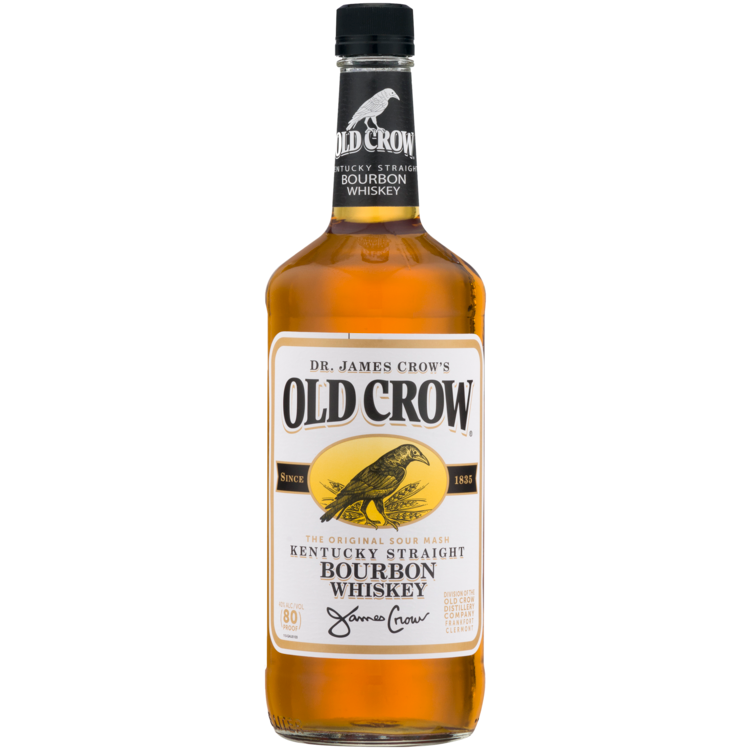 Old Crow Straight Bourbon 3 Year 80 Proof 1L Bottle