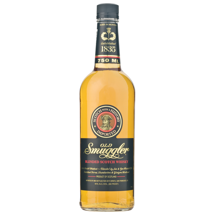 Old Smuggler Blended Scotch Whisky 750ml bottle.