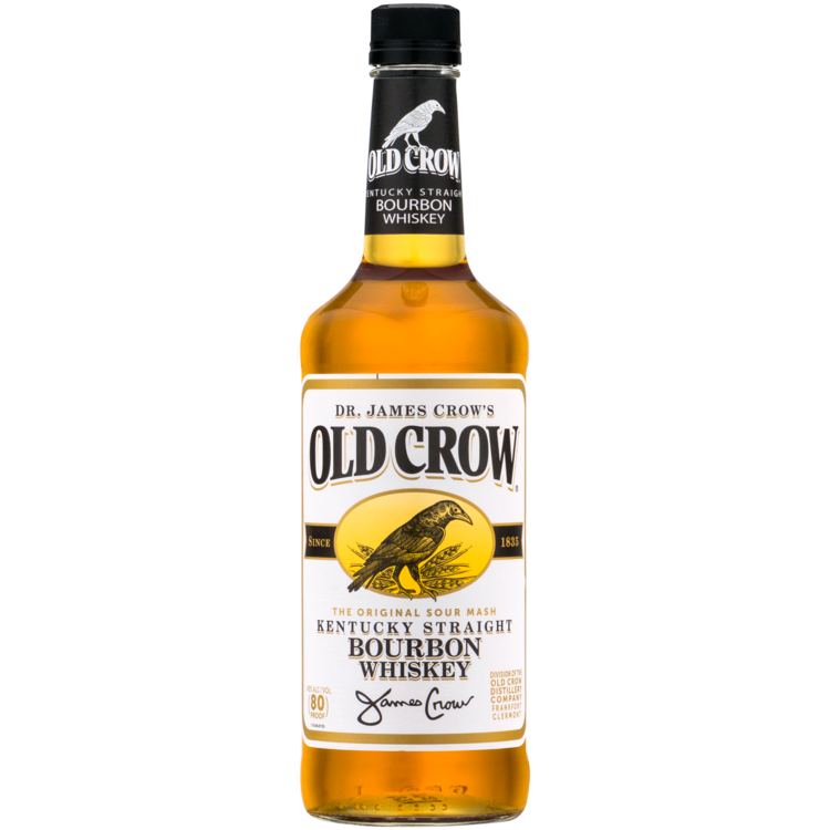 Old Crow Straight Bourbon 3 Year 80 proof 750 ML bottle.