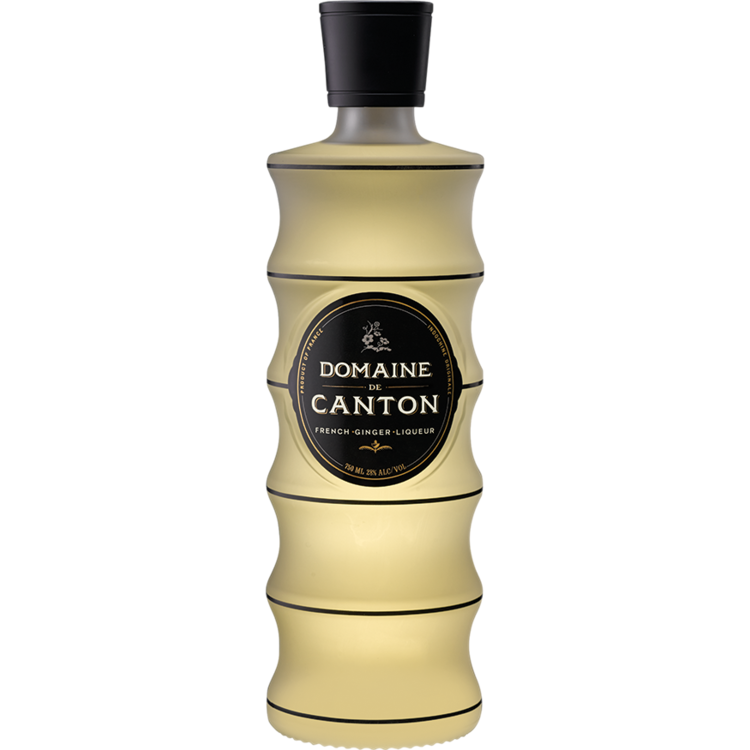 Domaine De Canton Ginger Liqueur with VSOP Cognac bottle, 1L size.