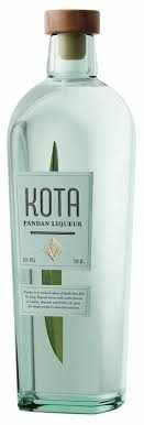 Kota Pandan Liqueur 36 700 ML bottle with tropical pandan flavor and aromatic vanilla notes