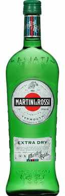 Martini Vermouth Extra Dry 1.5 L bottle with citrus and herbal notes for cocktails
