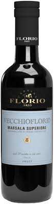 Florio Marsala Superiore Vecchioflorio Sweet 2020 wine bottle with traditional Sicilian fortified wine label