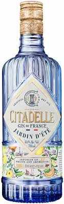 Bottle of Citadelle Flavored Gin Jardin D'ete 83 proof with citrus and botanical flavors