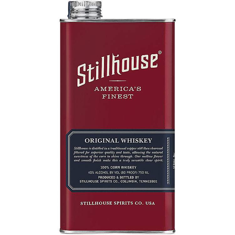 Stillhouse Original Whiskey 80 750 ML bottle showcasing smooth American whiskey with caramel and vanilla notes