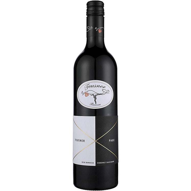Teusner & Page Cabernet Sauvignon 2018 750 ML bottle showcasing premium Australian red wine from Barossa Valley
