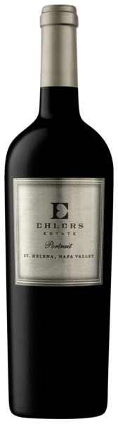 Bottle of Dreyer's Reserve Port wine with a silver label on a gray background
