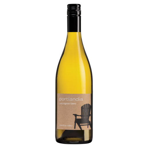 Portlandia Sauvignon Blanc Columbia Valley 750 ML bottle showcasing crisp Washington white wine