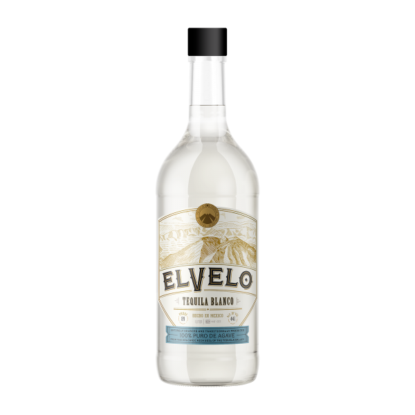Elvelo Blanco Tequila 100% de Agave 750 ML
