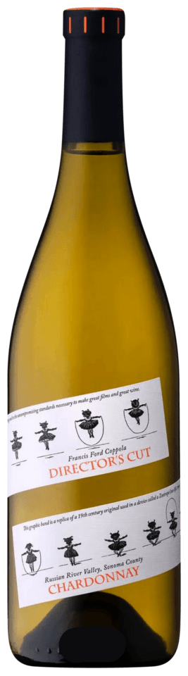 Bottle of Francis Ford Coppola Director's Cut Chardonnay 750 ML showcasing rich California white wine