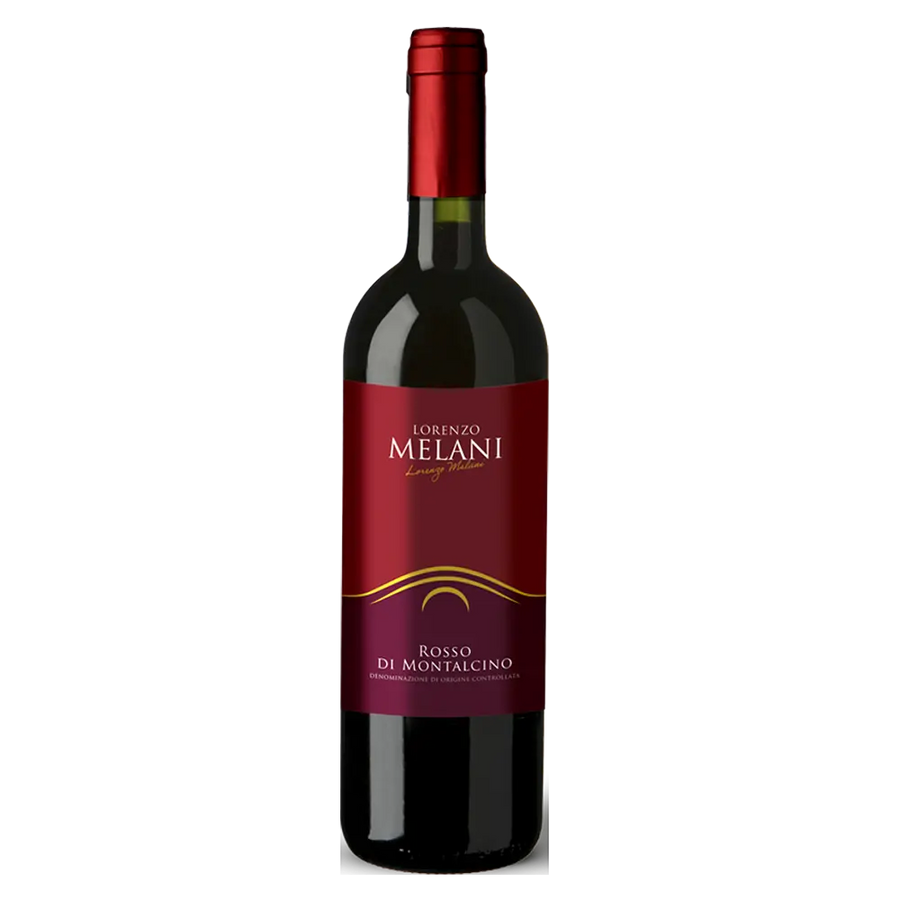 Lorenzo Melani Brunello di Montalcino 750 ML wine bottle.