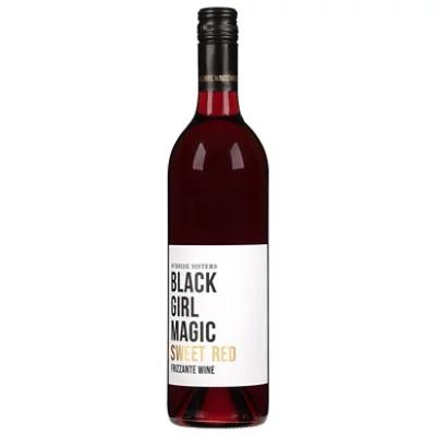 Black Girl Magic Sweet Red Frizzante California 750 ML