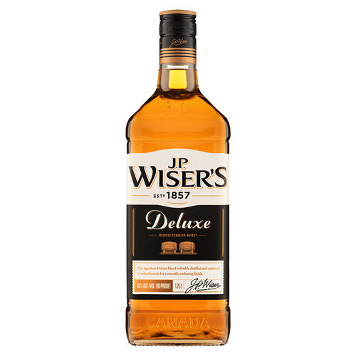 J P Wisers Whiskey Deluxe 10YR 1.75L