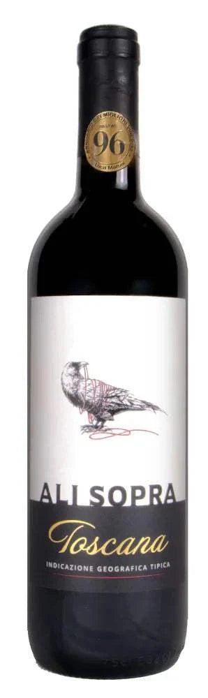 Bottle of Ali Sopra Tuscana Red Wine 750 ML showcasing Tuscan red wine with rich fruit and spice flavors