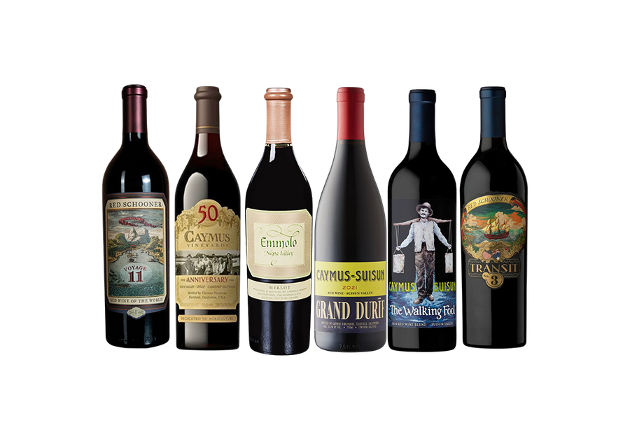 Caymus Red Wine Premium Combo 750 ML (6 Bottles)