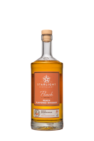 Huber's Starlight Distillery Peach Whiskey 750 ML