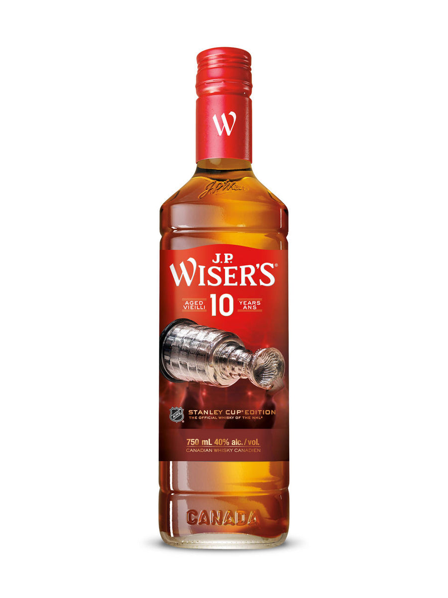 J P Wisers Canadian Whiskey 10YR 750 ML