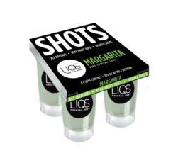 Bottle of Liqs Cocktail Shots Margarita Wine Cocktail Shot 750 ML on display
