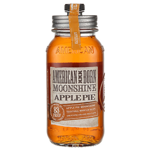 American Born Apple Pie Moonshine 750 ML bottle