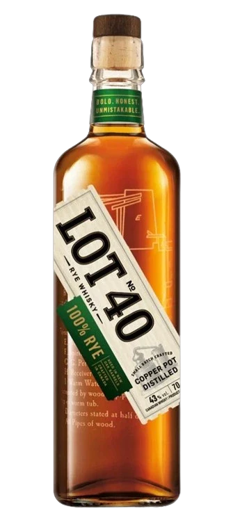 Lot 40 Rye Whiskey 750 ML