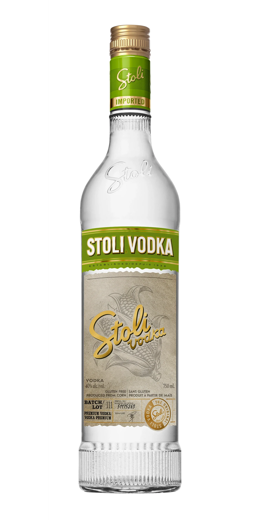 Stolichnaya Gluten Free Premium Vodka 750 ML