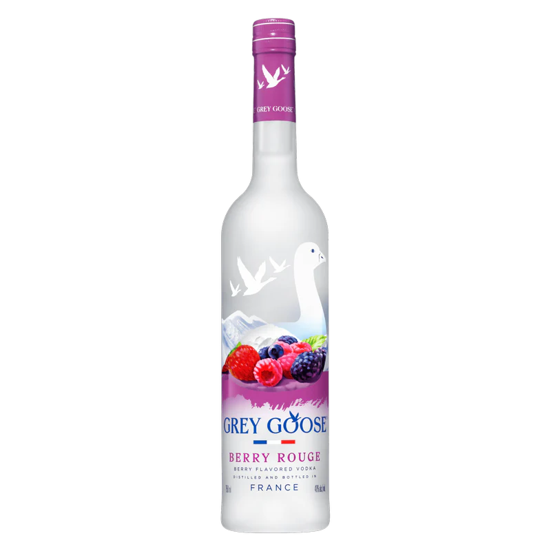 Grey Goose Berry Flavored Vodka Berry Rouge 80 1 L