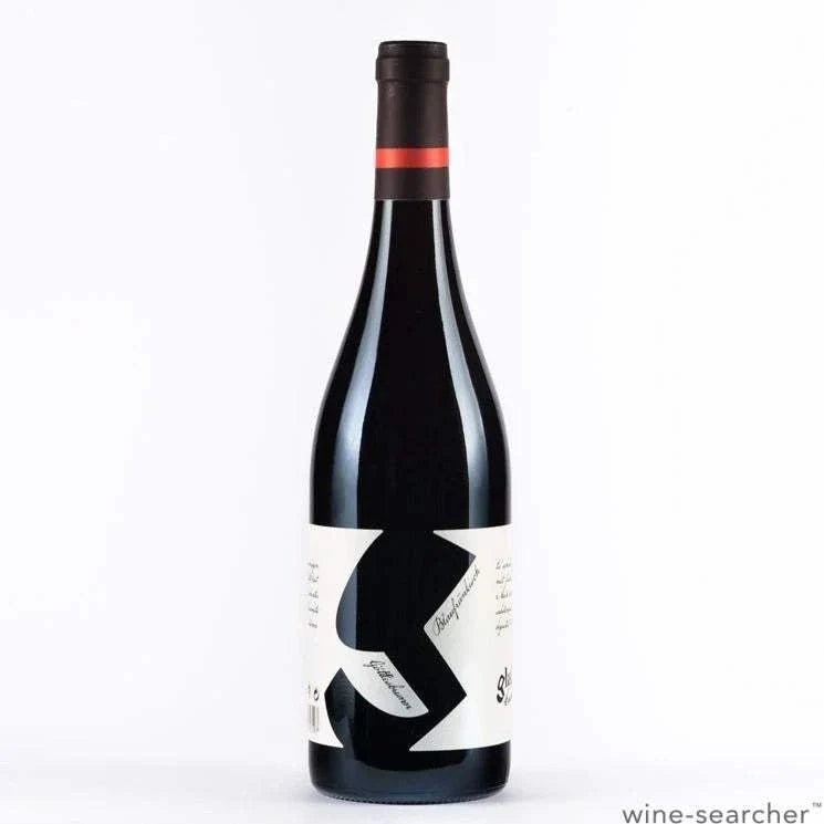Bottle of Glatzer St Laurent Carnuntum 2020 Austrian red wine with elegant dark cherry and plum notes