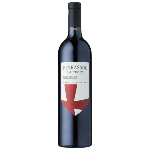 Bottle of Peyrassol Red La Croix 2021 750 ML red wine from Provence with balanced fruit and spice notes