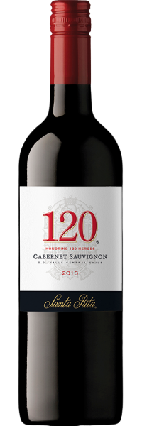 Santa Rita 120 Cabernet Sauvignon 750 ML bottle