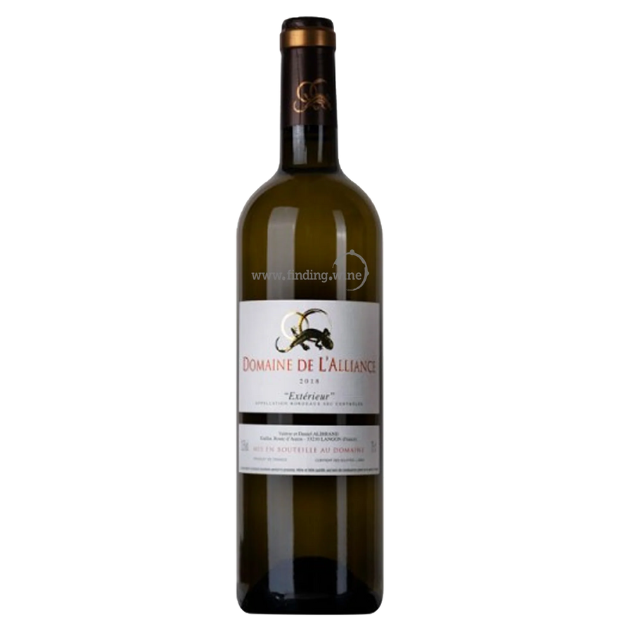 Domaine de l'Alliance Exterieur Blanc Sec 2018 750 ML