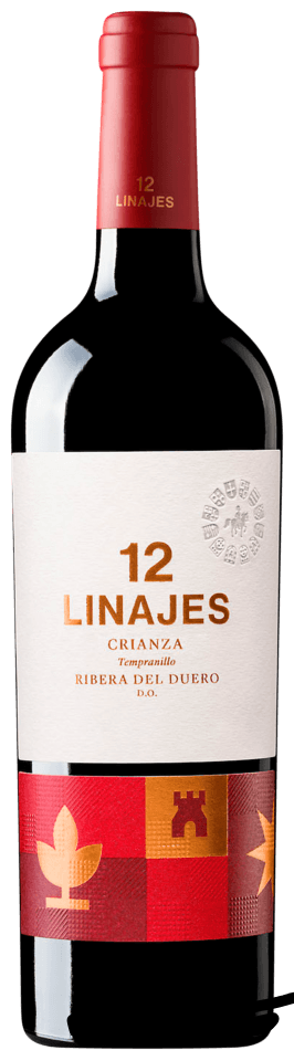 12 Linajes Crianza Tempranillo 2019 750 ML