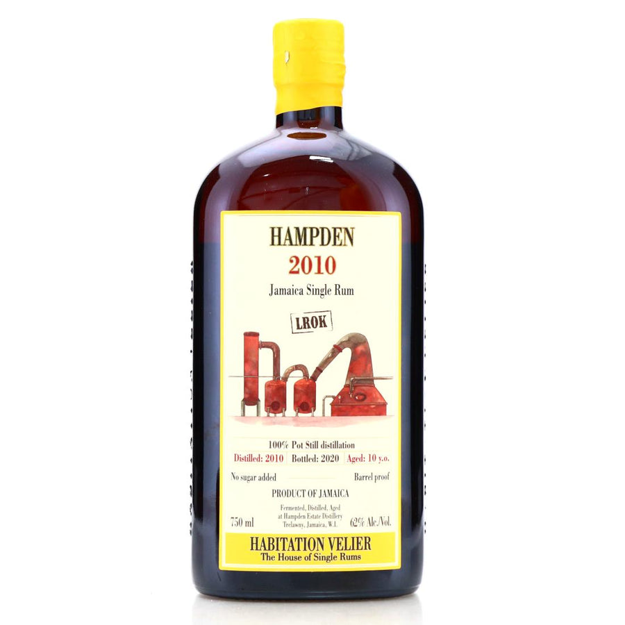 Hampden 2010 LROK Jamaica Pure Single Rum Habitation Velier 750 ML