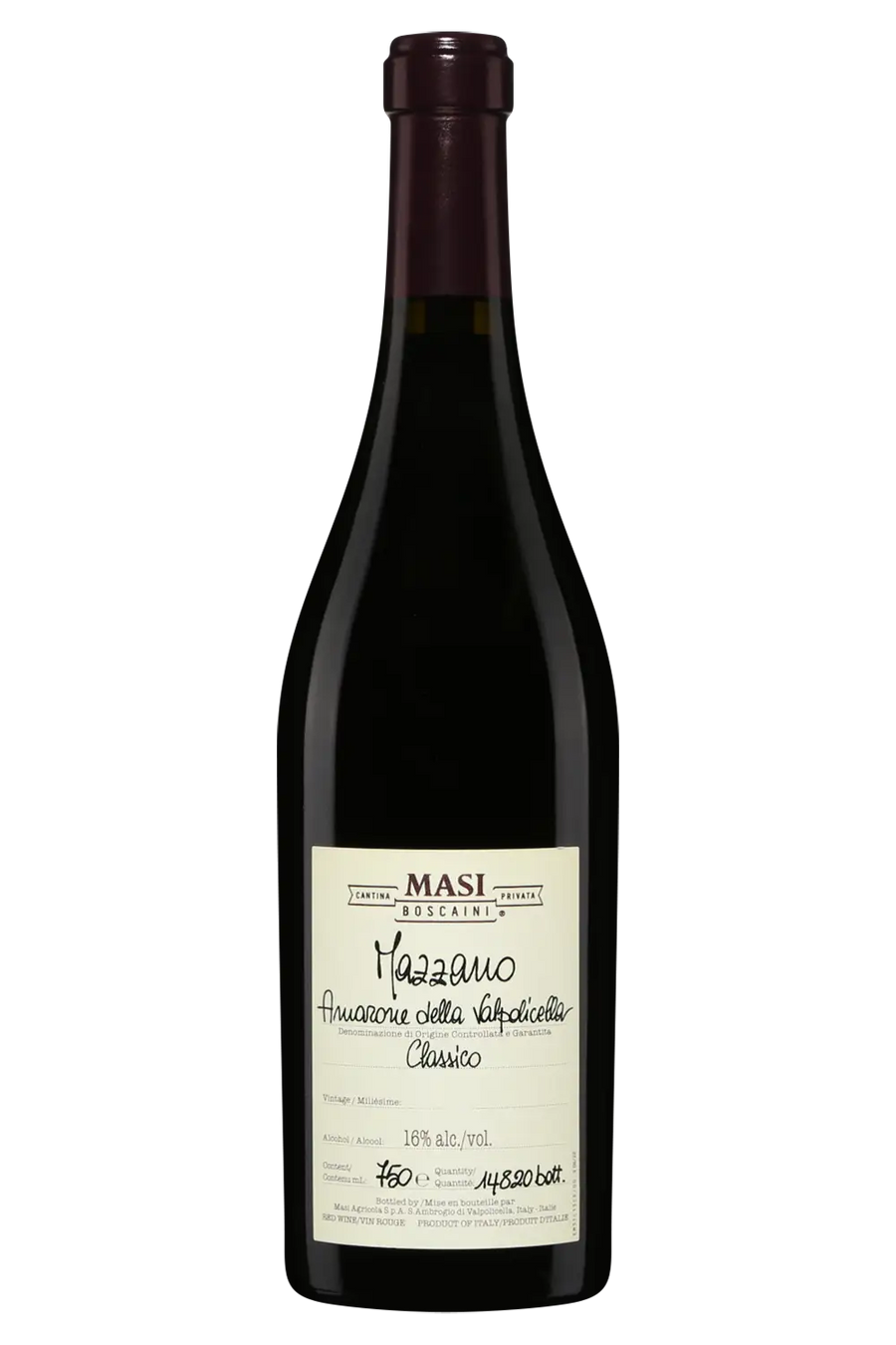Masi Mazzano Amarone della Valpolicella Classico 750 ML
