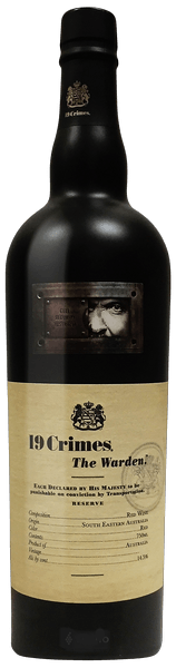 19 Crimes The Warden Reserve South Eastern Australia 2018 750 ML