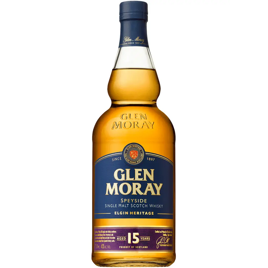 Glen Moray 15 Year Single Malt Scotch 750 ML
