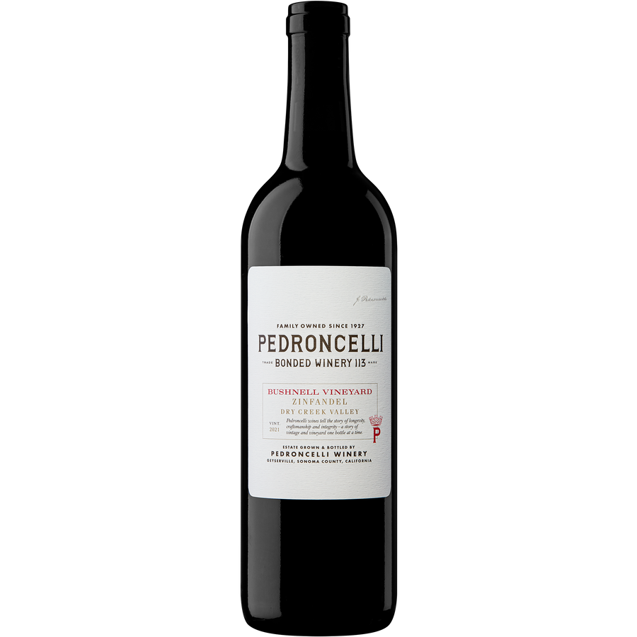 Pedroncelli Bushnell Vineyard Zinfandel 2022 750 ML