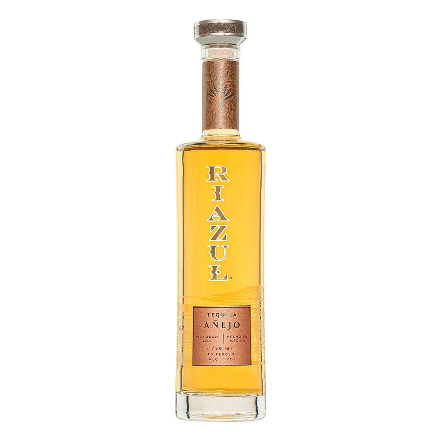 Riazul Tequila Cristalino Anejo 80 750 ML bottle showcasing clear aged tequila with rich caramel and vanilla notes