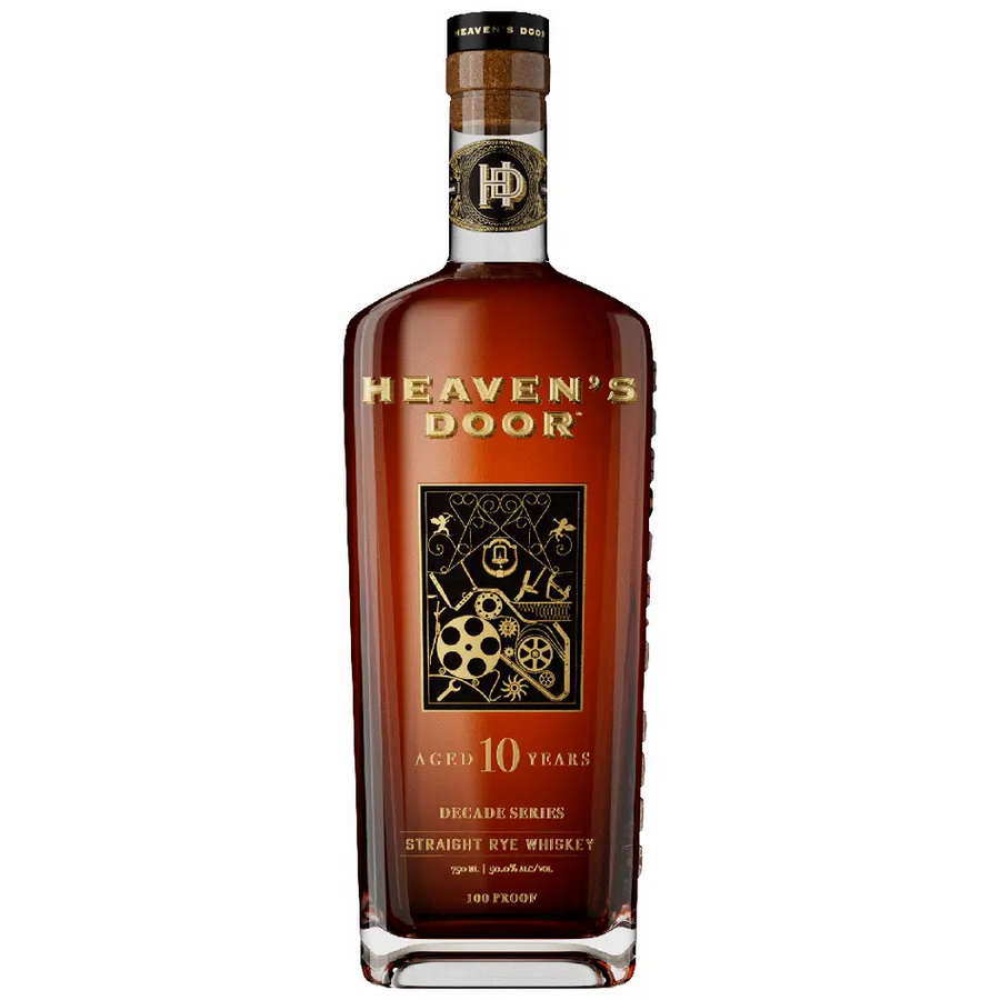 Heaven's Door Straight Rye Whiskey Decade Series 750 ML