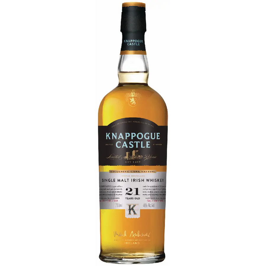 Knappogue Castle Single Malt 21 Year Whiskey 750 ML
