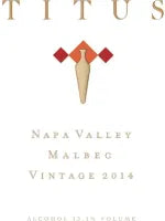 Titus Napa Valley Malbec 2021 750 ML