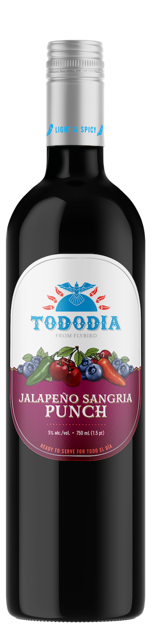 Tododia Jalapeno Sangria Punch Wine Based Cocktail 750 ML