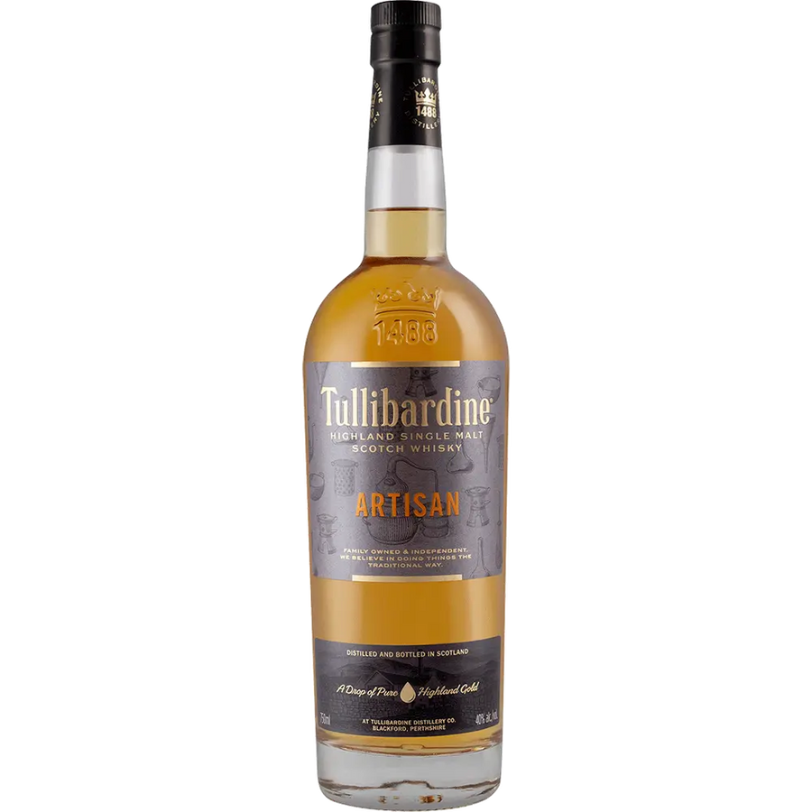 Tullibardine Artisan Highland Single Malt Scotch Whisky 750 ML