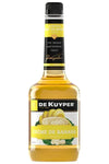 Bottle of Dekuyper Creme De Banane 750 ML for tropical cocktails and desserts