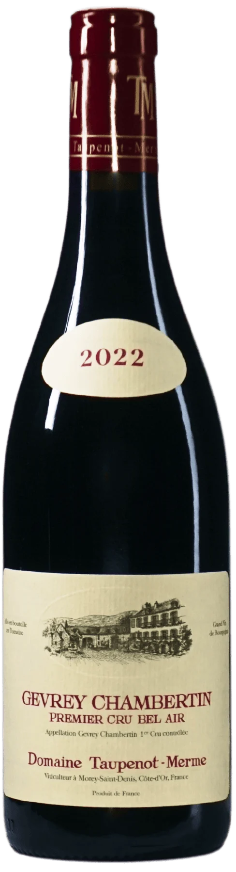 Domaine Taupenot Merme Gevrey Chambertin Premier Cru Bel Air 2022 750 ML