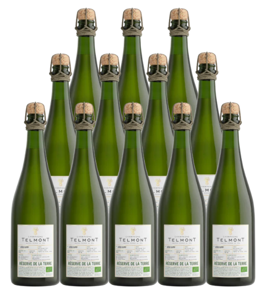 Telmont Reserve De La Terre Organic Champagne 750 ML (12bottle)